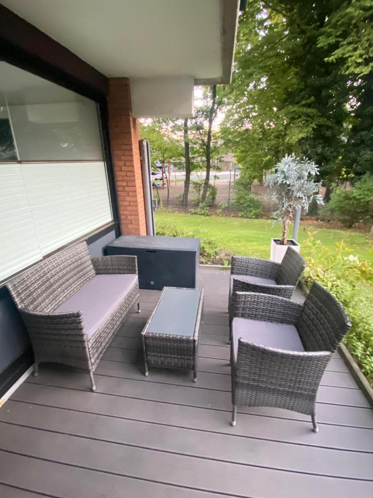 Moderne 2-Zimmer-Wohnung Mit Garten Hannover Bagian luar foto